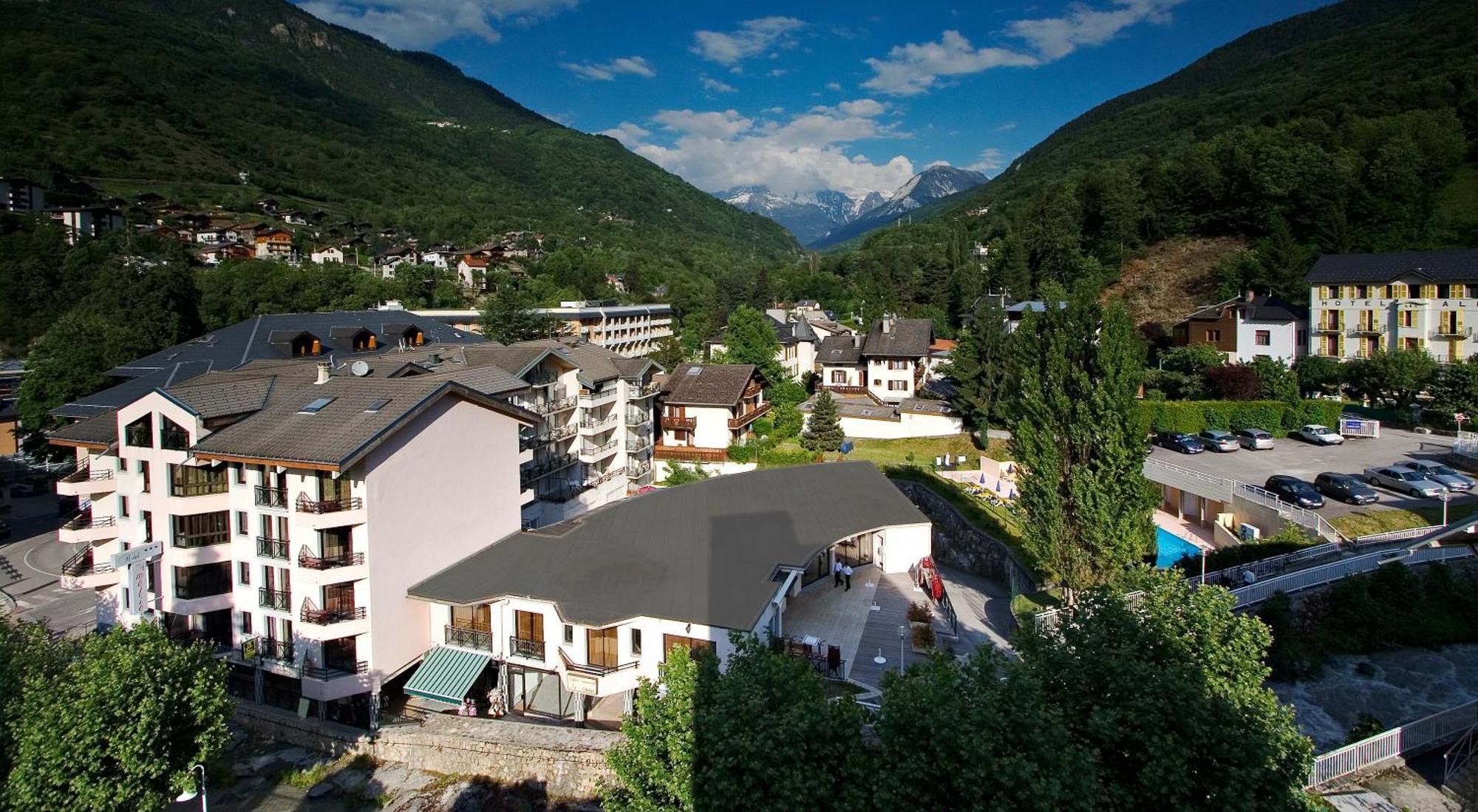 Hotel Amélie Brides-les-Bains Esterno foto
